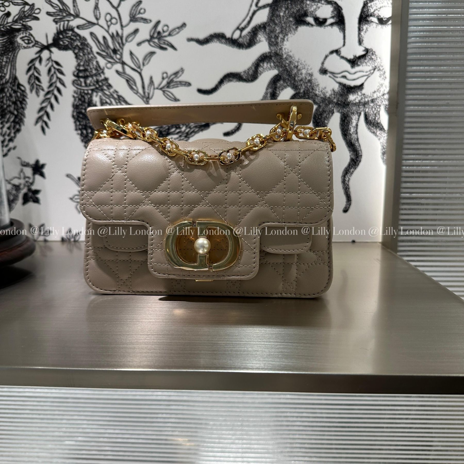 ディオール Dior Jolie トップハンドルバッグ ミニ